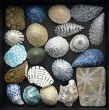 Shoreline Treasures by Juliet Middleton-Batts, Artist Print