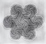 Textiles #1 by Juliet Middleton-Batts, Artist Print, Emboss+Graphite
